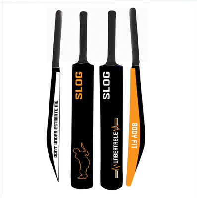 BodyFit ORIGINAL Full Size Hard Plastic For tennis Ball PVC Cricket Bat PVC/Plastic Cricket  Bat For 15+ Yrs(780-840 kg)