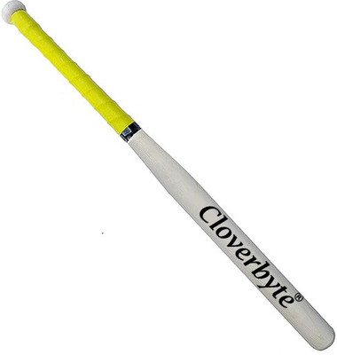 CLOVERBYTE Wooden Grey HeavyDuty Basebat for Self Defence ,Grip May Vary In Colour & Design Willow Baseball Bat For 15+ Yrs(490 g) CLOVERBYTE Wooden Grey HeavyDuty Basebat for Self Defence ,Grip May Vary In Colour & Design Willow Baseball Bat For 15+ Yrs(490 g)