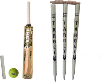 Trex Thunder 2000 Cricket Kit Poplar Willow Cricket  Bat(1100 g)