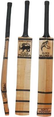KGN SPORTS Poplar Willow Black Mamba Bat Poplar Willow Cricket  Bat
