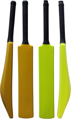 Invix warriors KIDS PLASTIC CRICKET BAT 2 NO BAT PACK OF 2 PCS FOR KIDS (4 TO 6 YEARS ) PVC/Plastic Cricket  Bat For 6 - 7 Yrs(300 g)