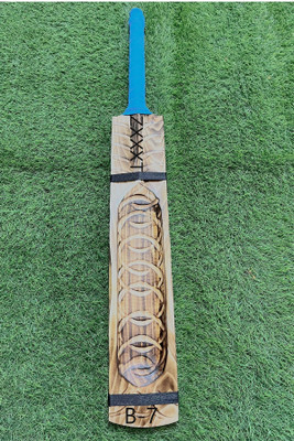 zxxxt Best Quality Malhar Bat Burn Player Edition Double Blade Hard Tennis Bat B7 Kashmir Willow Cricket  Bat For 15+ Yrs(1000-1100 g)