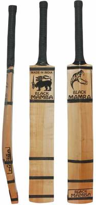 KGN SPORTS Black Mamba Full can Kashmir Willow Cricket  Bat