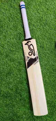 VVM KOOKABURRA BLACK EDITION ENGLISH WILLOW BAT 1Kg English Willow Cricket  Bat For 15+ Yrs(900-1100 g)