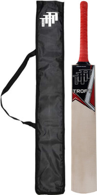 TrofT power With Free Bat Cover ( LH ) Kashmir Willow Cricket  Bat For 15+ Yrs(1230 - 1270 g)