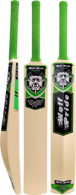 WOLF PRIDE WP Green & Green Grip Ivory Cricket Bat Size 8 PVC/Plastic Cricket  Bat For 15+ Yrs(850 g)