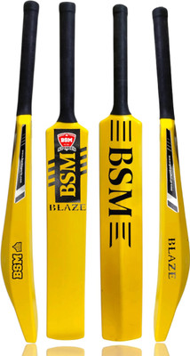BSM BLAZE PVC/Plastic Cricket  Bat For 15+ Yrs(0.75 kg)