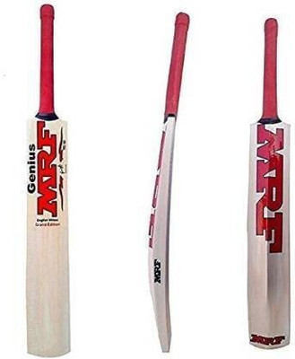 MRF Kashmir -hard wooden Poplar Willow Cricket  Bat For 15+ Yrs(0.8-1.2 kg)