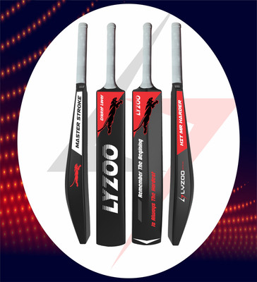 Lyzoo Pvc Poplar Willow Bat with tennis ball cricket kit PVC/Plastic Cricket  Bat For 15+ Yrs(850-900 g)