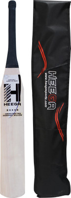 Heega Sports V-Shaped Mongoose Kashmir Willow Cricket  Bat For 15+ Yrs(1100 g)