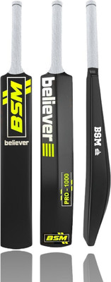 BSM BELIEVER PVC/Plastic Cricket  Bat For 15+ Yrs(0.75 kg)
