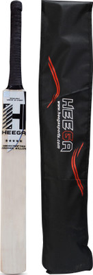 Heega Sports Fanatic Half Width Middler Kashmir Willow Cricket  Bat For 15+ Yrs(1 kg)