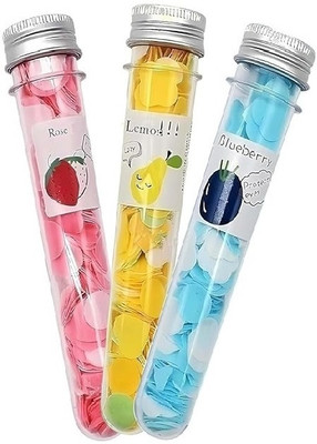 Freedy 3pc Scented Portable Tube Petals Paper Soap For Home,Travel,Skin Friendly(300 g)