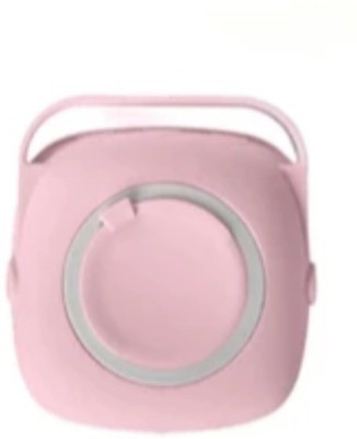 Resolute Multi Purpose Silicon Bath Brush T1 with Inbuilt Liquid Dispenser (PINK)