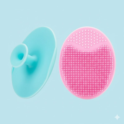 VEKLIO Silicone Facial Cleansing Brush | Gentle Massager