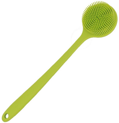 RBGIIT Silicone Back Scrubber with Easy to Hold Handle for Smooth Skin Cleaning