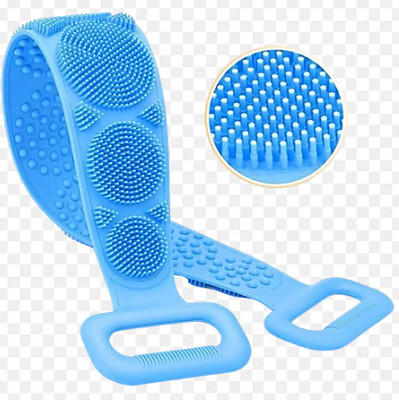 Satvik bath towel double chopping belt scrubber washer for bath