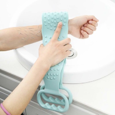 RadhaTex Double Sided Silicone Body Bath Belt/Exfoliating Shower Scrubber BeltX1.84