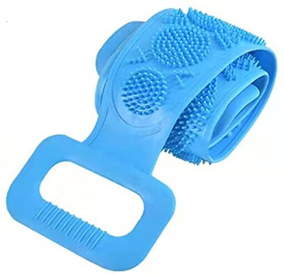 Euclid Dual Side Back Washer and Massage with Free Hook-Blue