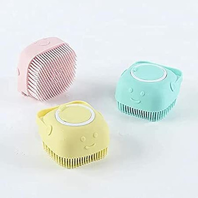 KRAZE Silicone Bath Brush with in-built Liquid DispenserRBrushx1.228