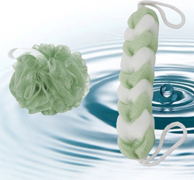 Be Body Wise Elastic Mesh Loofah Body Brush
