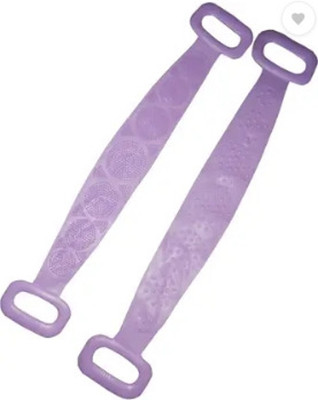 ABC Double Side Silicone Body Back Scrubber Bathing Brush Skin Deep Cleaning Massage