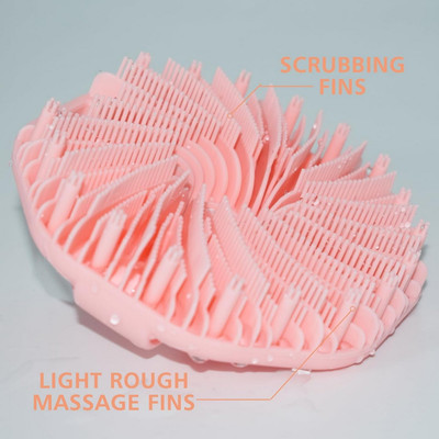 HM EVOTEK Silicone Dead Skin Remover Bath Sponge B-6