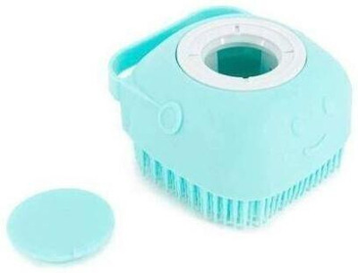 Mid Light Body Bath Brush Silicone Soft Cleaning with Shampoo Dispenser M26