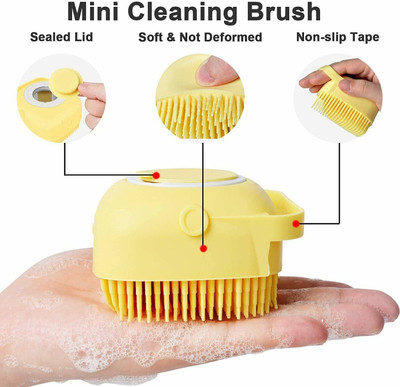 SHIVA Silicone Bath Brush/Belt 9*164