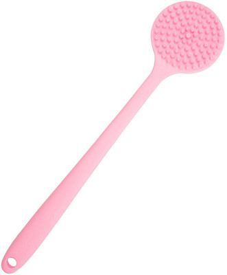 RBGIIT Back Scrubber Brush for Shower with Dual-Sided Silicone Exfoliator Head
