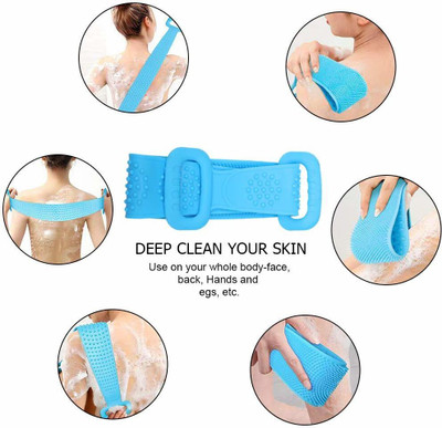 AJFuture Body Brush with Double Handle Adjustable Size-31KI
