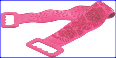 SJK Body Wash Silicone Body Scrubber Double Side
