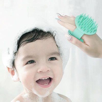 ZWEELAY 2 in 1 Silicone Soft Cleaning Bath Body Brush