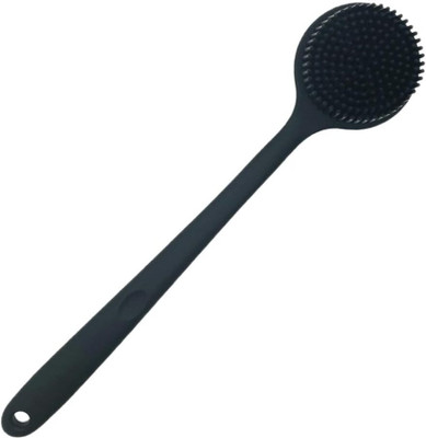 KASHTHBHANJAN Premium Soft Silicone Back Scrubber Shower Bath Body Brush