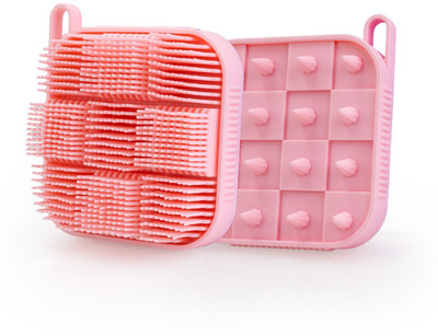 Getmecraft 2 in 1 Bath and Shampoo Body Brush, Silicone Body Scrubber