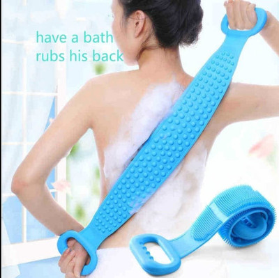 Satvik bath towel double chopping belt scrubber washer for bath