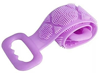 Euclid Body Brush For Bathing for Back Cleansing and Exfoliating-Purple
