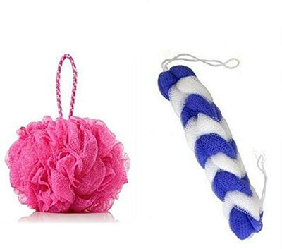 NILORO Loofah(Pack of 2, Multicolor)
