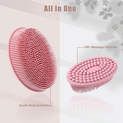 Dejmin Soft Body Wash Bathing Scrubber | Exfoliating Shower Brushes