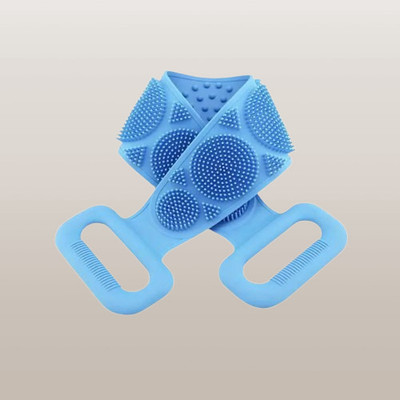 Dadhichi Zone Silicone Body Brush with Handles for Deep Cleaning Skin Care Tool