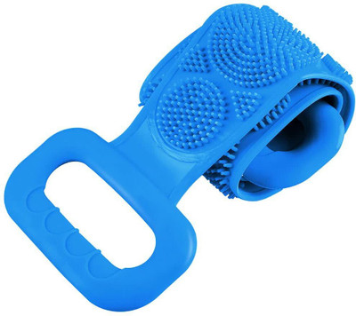 HUKBO Body Sponge Silicone Brushes Bath Towels Body Scrubber Rubbing Back Peeling Massage Shower Extended Scrubber Skin Clean Brush