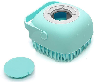 Manav Silicone Soft Bath Body Brush with Shampoo Dispenser 1.492
