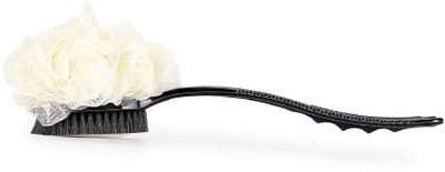 HM EVOTEK Bath Sponge With Double Side Brush With Handle LB-44