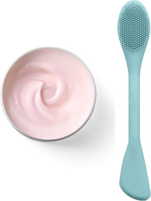 Trustfy Silicone Face Cleanser Massager Brush For Scrubber, Face Mask Applicator