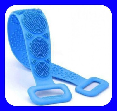 xwipe Soft Silicone Back Scrubber Brush Cum Belt for Exfoliating Shower Bath