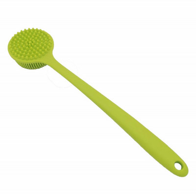 RBGIIT Silicone Bath Scrubber for Gentle Cleaning with Comfortable Handle