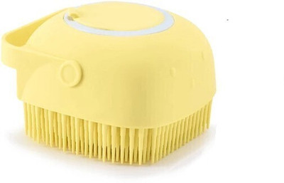 Mid Light Body Bath Brush Silicone Soft Cleaning with Shampoo Dispenser M32