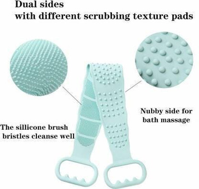 KAIZEN Silicone Bubble Bath Scrubbing Pink