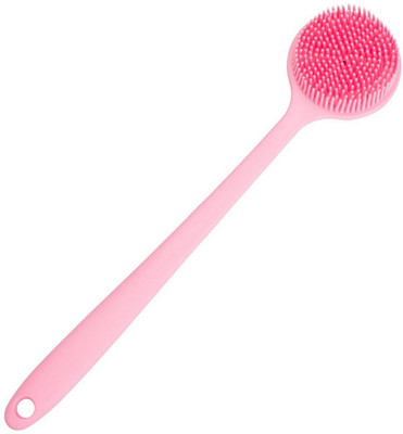 RBGIIT Exfoliating Silicone Bath Brush with Easy-Grip Handle for Full Back Reach