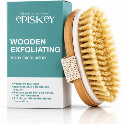 Episkey Dry Skin Body Brush Improves Skin's Health & Beauty With Natural Bristle